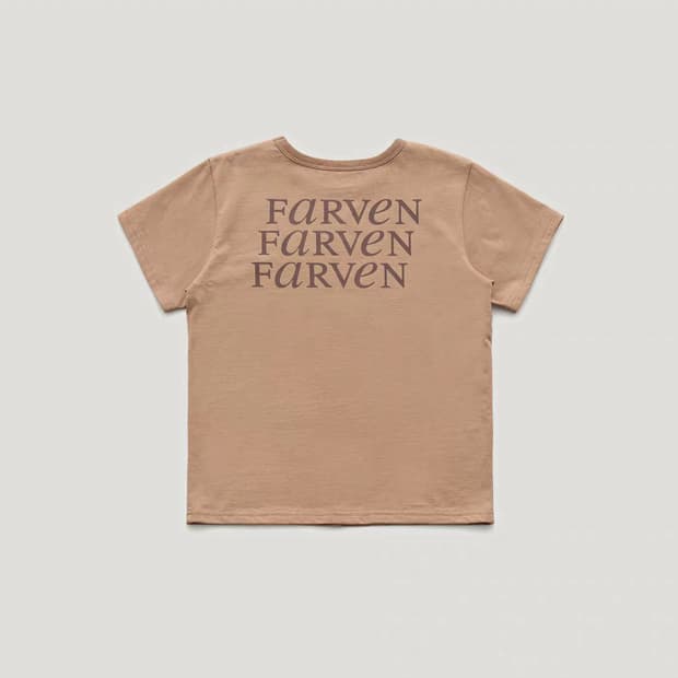 FARVEN 반팔티 베이지