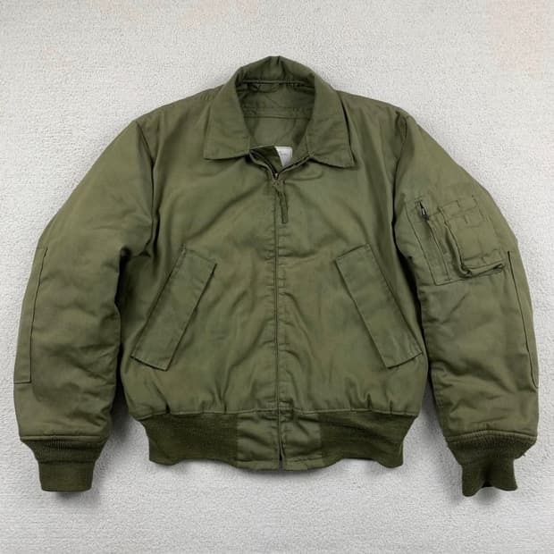 80s 미군 CVC 탱커자켓 알파인더스트리 생산 / S 레귤러 