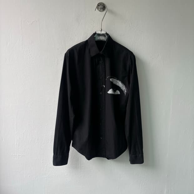 디올옴므 2004aw 에디슬리먼 퓨처 아이 셔츠 