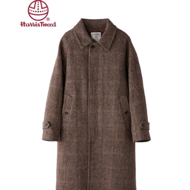 제로라운지 해리스트위드 발마칸 코트 100