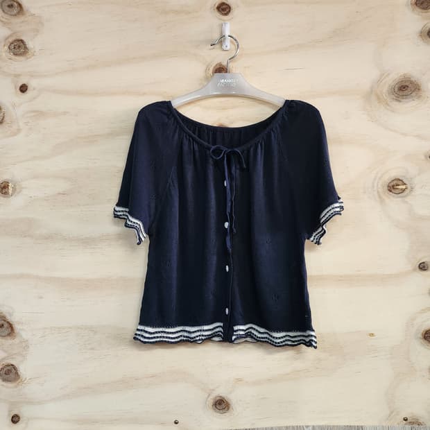 529) 여성 반팔 니트