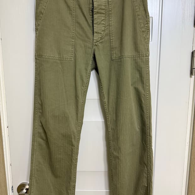 Rrl 더블알엘 헤링본 퍼티그 팬츠 30x30