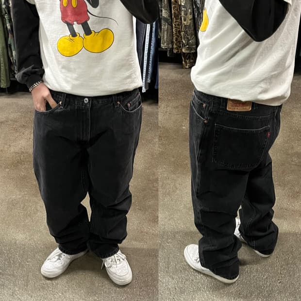 00s 리바이스505 블랙진 (36“)