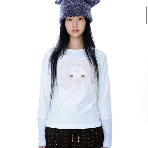 코이세이오  BLUSH LONGSLEEVES IVORY 새상품