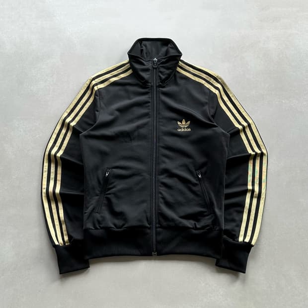 [L]아디다스 파이어버드 검골 골드 트랙탑 져지