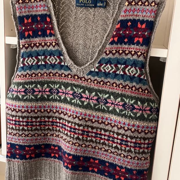 폴로 랄프로렌 페어아일 니트
