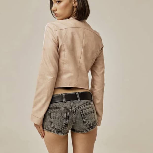 쓰리타임즈 lacer leather jacket 레이서 레더 자켓