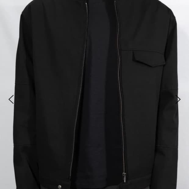 les Rib mechanic jacket(black) 1사이즈