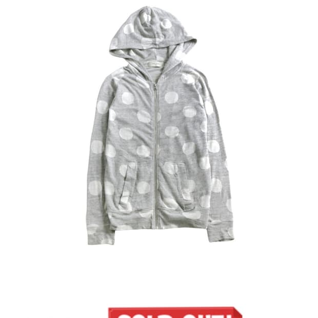 케미컬스포츠 폴스미스 도트 후드집업