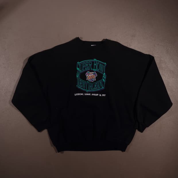 90s LOGO7 USA 스웻셔츠