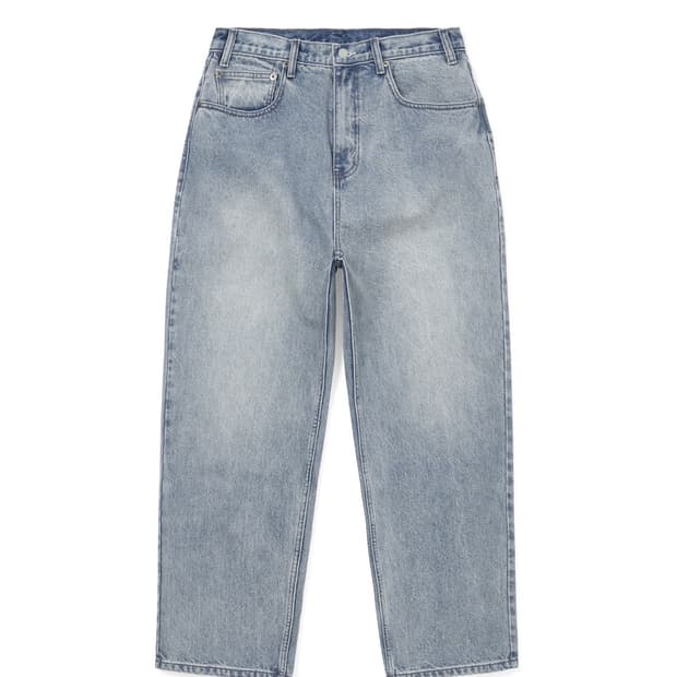 Relaxed Jeans Washed Blue (L)