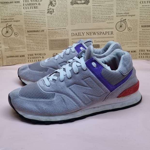 뉴발란스 574 그레이보라 운동화 270