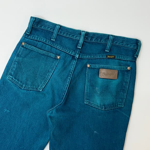 Wrangler 랭글러 블루 데님 팬츠 