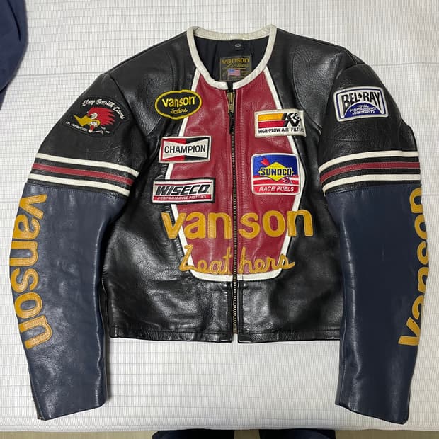 Vanson leathers 블랙스타