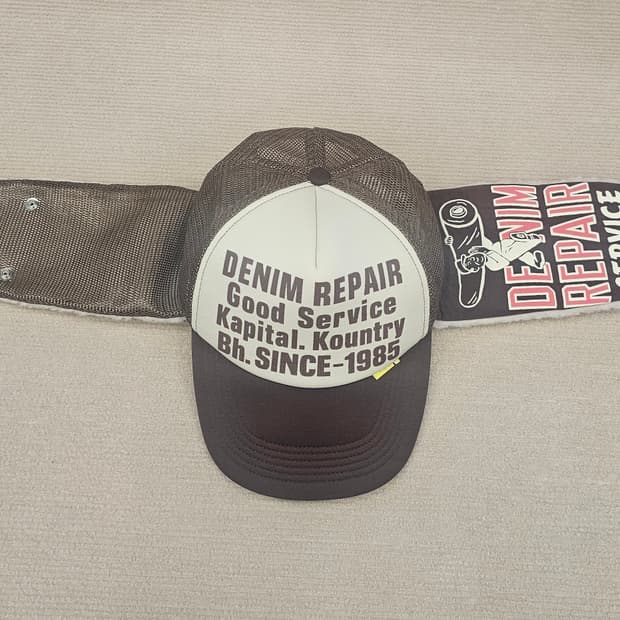 캐피탈 데님 리페어 서비스 램버 트랙 캡