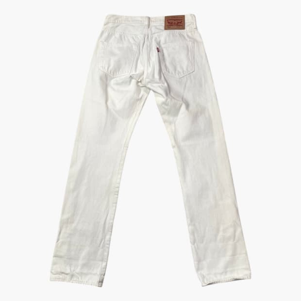 리바이스 Levi's 화이트 501 오리지널 화이트진 W29 L32