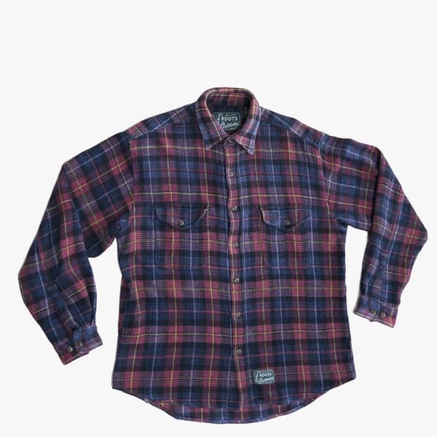 일본 빈티지 체크 셔츠 (M size)