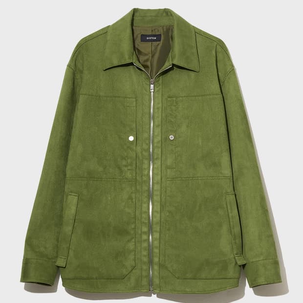 SYSTEM leather jacket