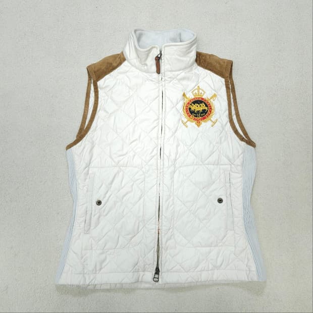 폴로 랄프 로렌 퀼팅 베스트 L