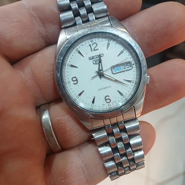 세이코 5 오토메틱 시계