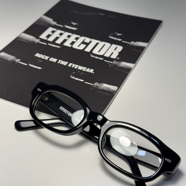 EFFECTOR 이펙터 일본 볼드 뿔테 안경 0023