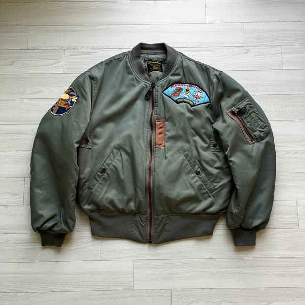 vintage Military Ma-1 Bomber