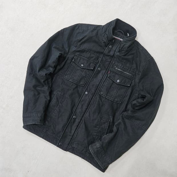 S 리바이스 블랙 워크 자켓 0327Y