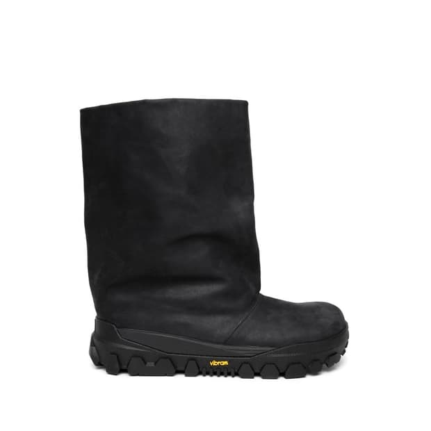 쓰리투에이티 비브람 그런지 레더 숏 부츠