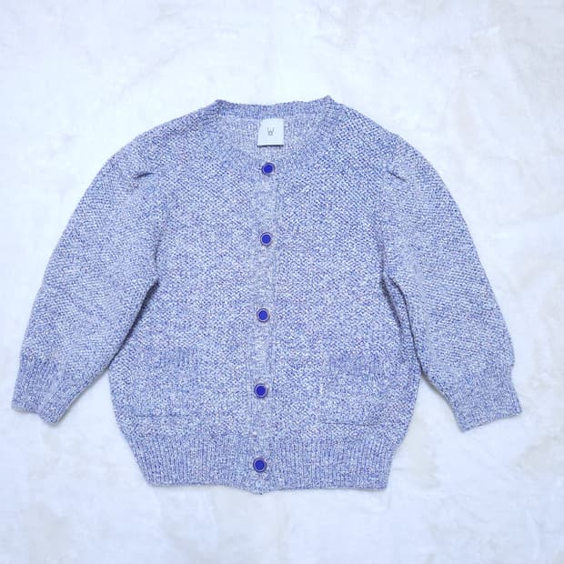 오즈세컨 여성 반팔니트가디건 S 0302 뽀샤샤