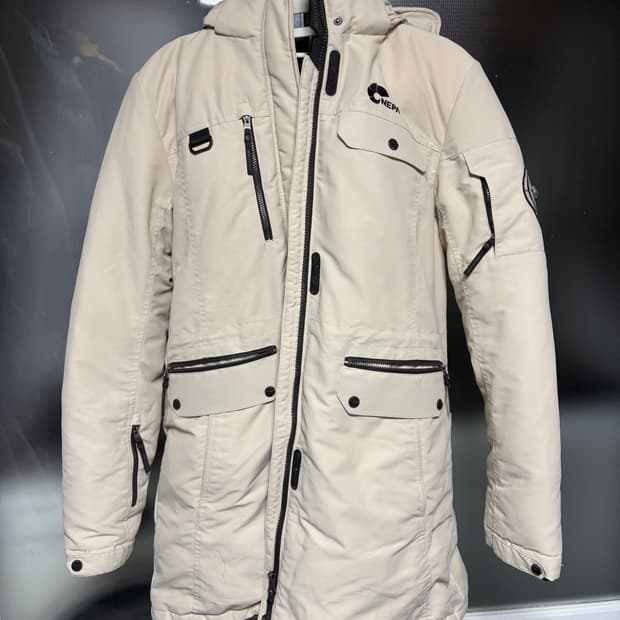 네파 구스다운 롱패딩