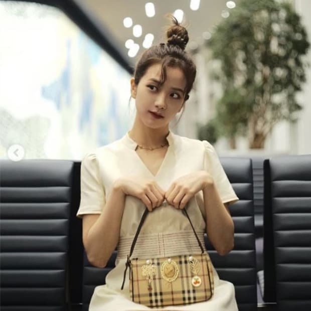 빈티지 ) burberry 버버리 노바체크 미니숄더백