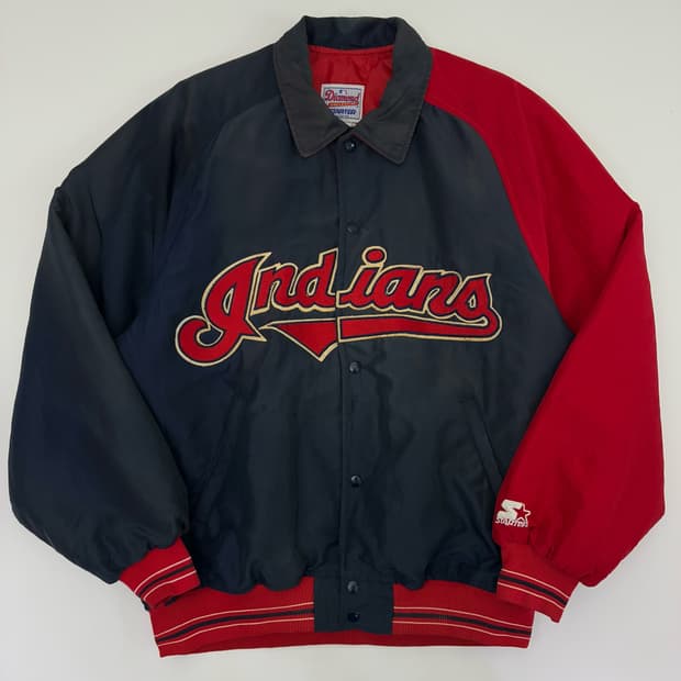 Starter   스타터 90,s USA 클리블랜드 인디언스 자켓