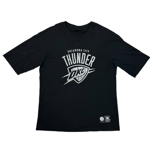 ✨ (바배) NBA 오클라호마 로고 블랙 반팔티 