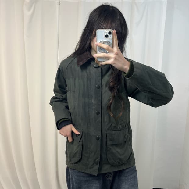 Barbour Khaki Waxed Jacket