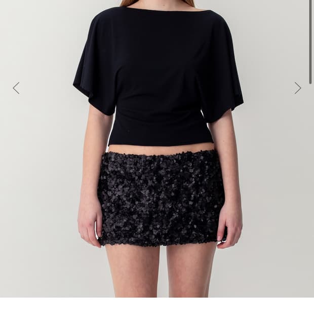 글로니 core half tee 블랙 스몰