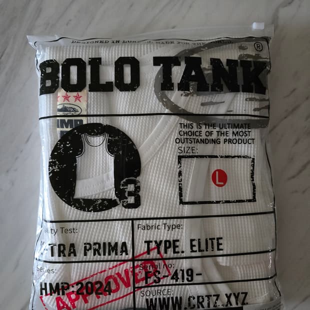 Corteiz bolo tank  L 코르테이즈 와플 슬리브리스