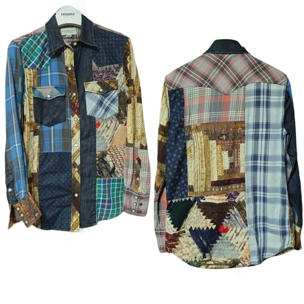 랄프로렌  퀼팅패치 셔츠/여66