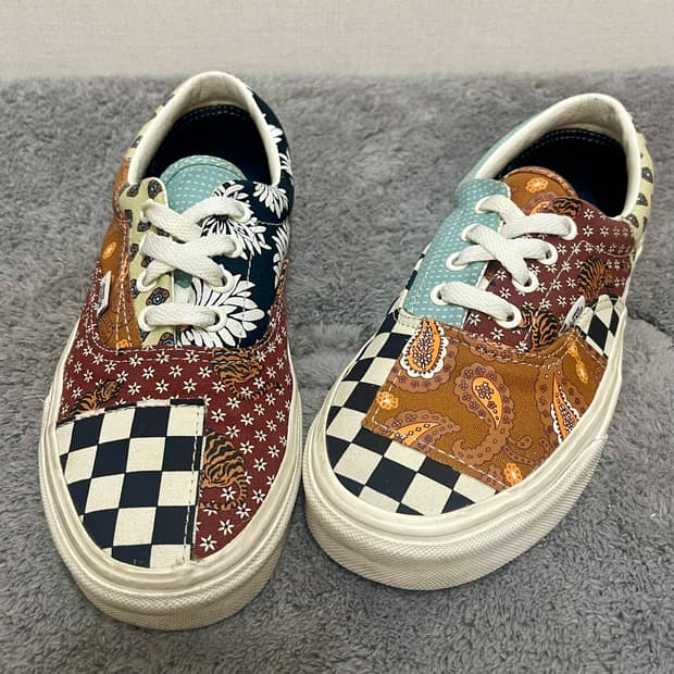 반스 Vans 에라 타이거 패치워크 (240mm)