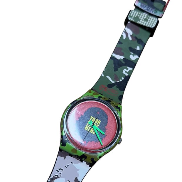 SWATCH 빈티지 스와치 체게바라 시계 TIC TIC BOOM