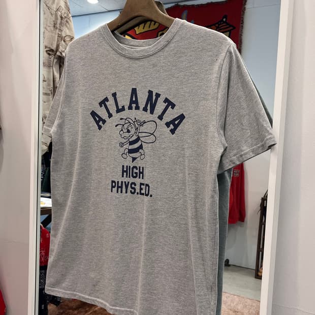 Vtg 빈티지 ATLANTA 프린팅 반팔 티셔츠