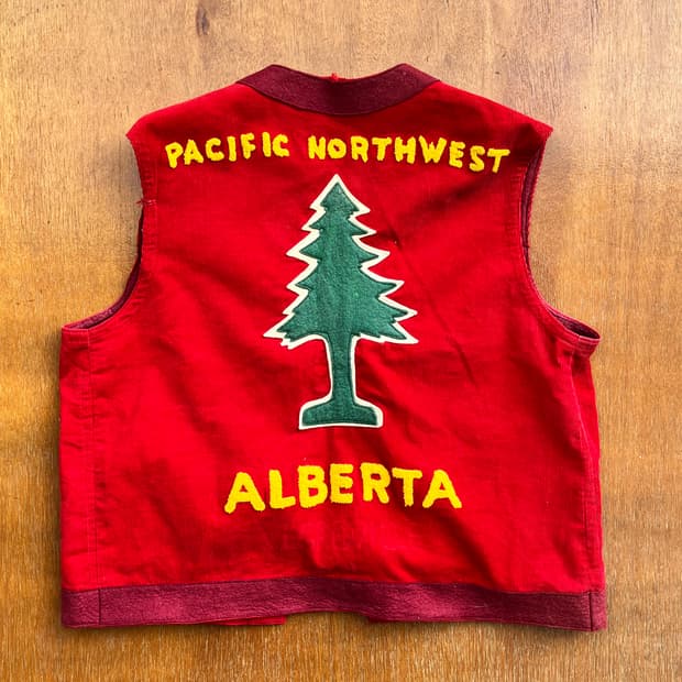 Lions Club Alberta Felt Vest