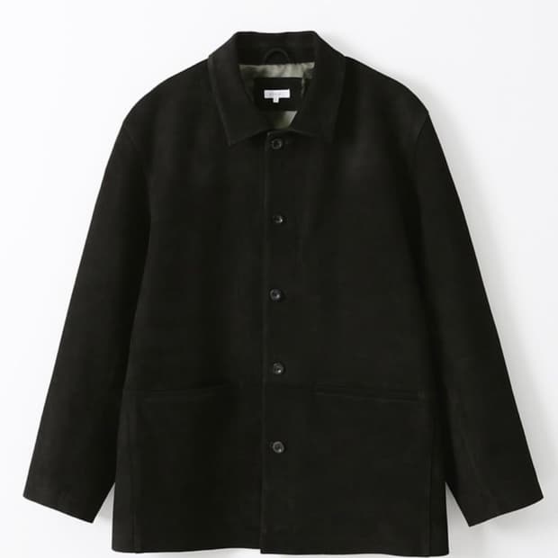 우드비 고트 스웨이드 카코트 블랙 3사이즈