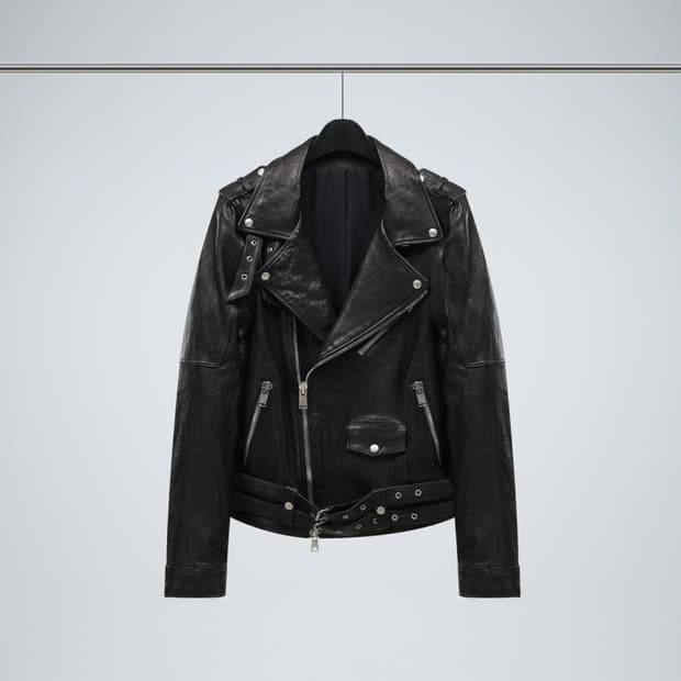 W. Real Leather Lambskin Rider Jacket 01