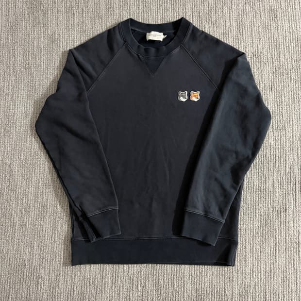 [L] 메종키츠네 더블폭스 맨투맨