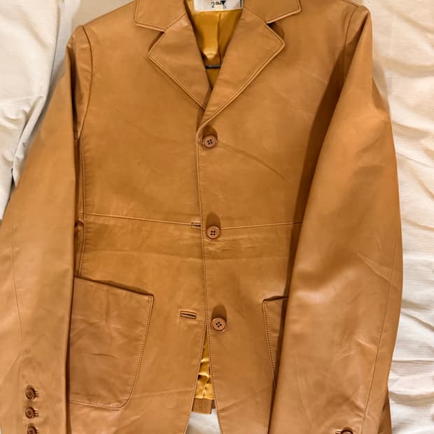빈티지 레더 자켓