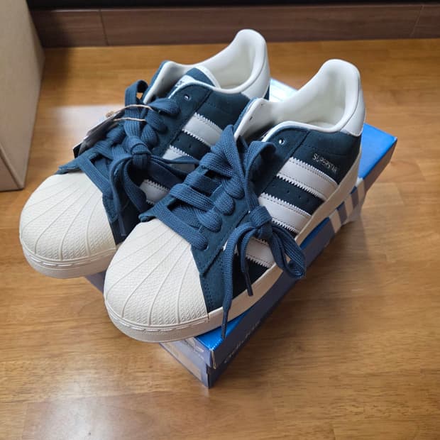 새상품 w250 아디다스 슈퍼스타 XLG