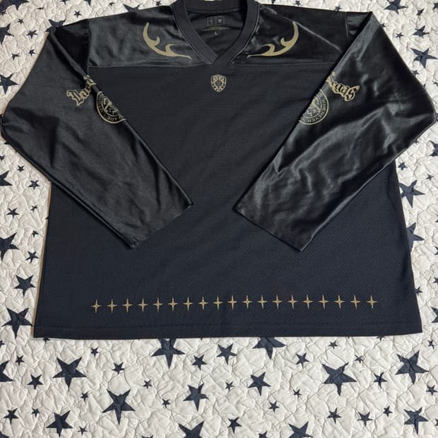 Cactus jack X NHL 베가스 골든 나이츠 져지