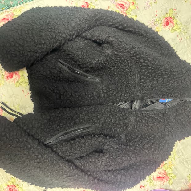 헤리티지플로스 울파일 플리스 블랙 M