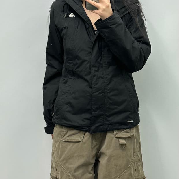 Acg 나이키 블랙 마운틴 파카 자켓