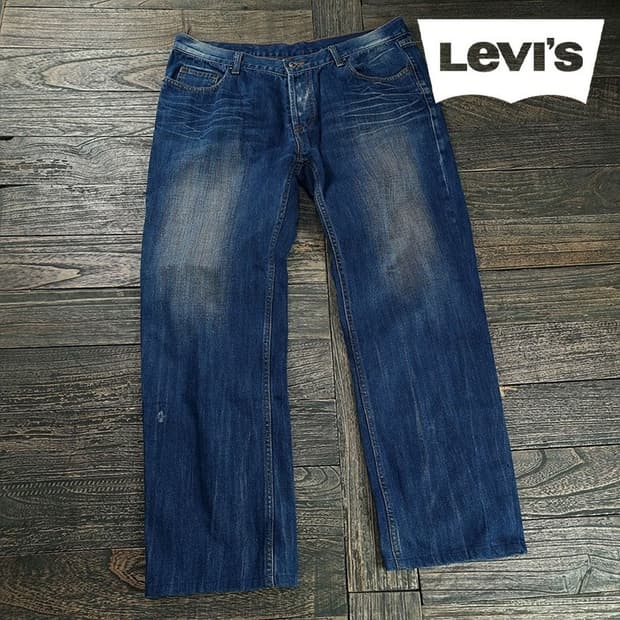 [리바이스] 루즈 스트레이트 데님 팬츠 청바지 M19337